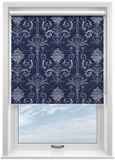 Laura Ashley Josette, Midnight - Twist&Fit Roller Blind